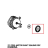 St. Steel motor shaft sealing disc Unox XV 593