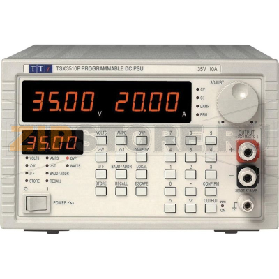 Блок питания лабораторный, регулируемый, 0-35 В/DC, 0-10 А, 360 Вт Aim-TTi TSX 3510P 