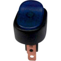 Переключатель автомобильный 12 В/DC, 30 А, 1 x выкл/вкл TRU Components TC-R13-133B-01 B/BL BEL