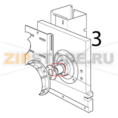 Bushing Scotsman MAR 78 SPLIT Bushing Scotsman MAR 78 SPLITЗапчасть на деталировке под номером: 3