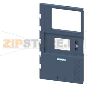 Фронтальная крышка для УПП 3RW55/52 с вырезом для панели управления High-Feature Siemens 3RW5950-0GL30 