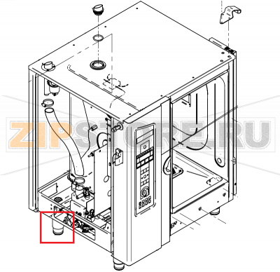 Device foot, adjustable 2&quot; metal P2 P3 CONVOTHERM OES 10.10   Device foot, adjustable 2" metal P2 P3 CONVOTHERM OES 10.10Запчасть на сборочном чертеже под номером: 410Название запчасти на английском&nbsp;языке: Device foot, adjustable 2" metal P2 P3 CONVOTHERM OES 10.10