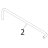 Comp. rinse pipe Fagor AD-120