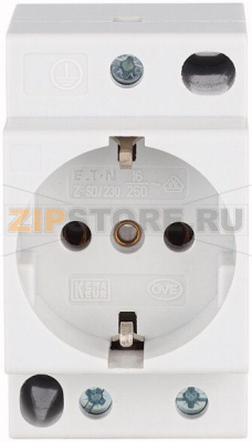 Розетка штепсельная 2,5 модуля Eaton Z-SD230 