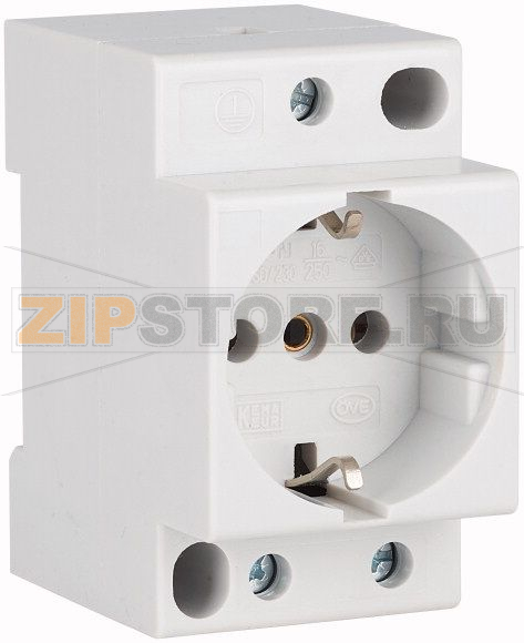 Розетка штепсельная 2,5 модуля Eaton Z-SD230 