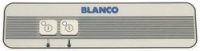 2 PUSH-BUTTONS ADHESIVE PLATE 177x46 mm