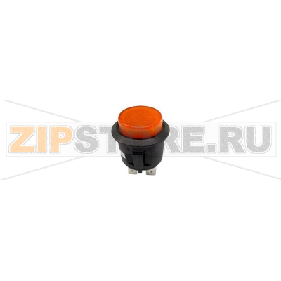 Кнопка 250 В/AC, 6 А, 1 x вкл/выкл, с фиксацией, 1 шт TRU Components TC-R13-527BL-02YL 