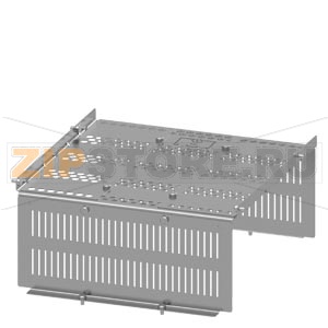 SIVACON S4 subdivision Main busbar at bottom Form 2B Position of main busbar: bottom front Width 400 mm Depth 400 mm Siemens 8PQ3000-3BA14 