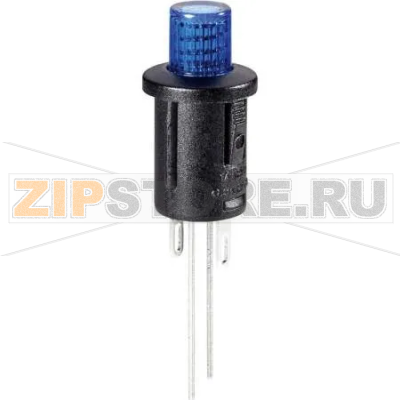 Кнопка 250 В/AC, 0.5 А, 1 x выкл/вкл, с фиксацией, 1 шт TRU Components TC-R13-529BLBL 