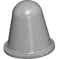 Ножка приборная 16.6х16.6 мм, клейкая, серая, 1 шт Toolcraft PD3216G