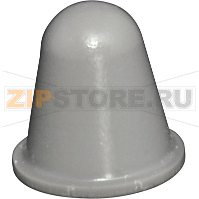 Ножка приборная 16.6х16.6 мм, клейкая, серая, 1 шт Toolcraft PD3216G 