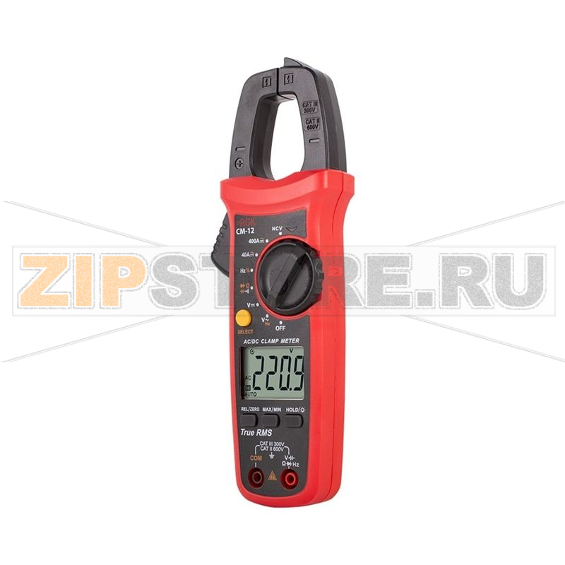 Клещи токовые с поверкой RGK CM-12 