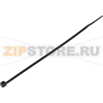 Стяжки кабельные черные, 100 шт TRU Components TC-6645792 