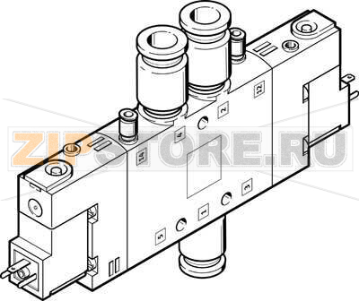 Распределитель с электроуправлением Festo CPE18-M2H-5JS-QS-8 