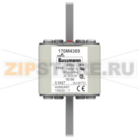 Предохранитель, 250 A, AC 690 В, 200 кА, size 1, 53x69x111 мм, aR, IEC Eaton FUSE 250A 690V 1E/