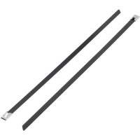 Стяжка кабельная 127 мм, черная, 1 шт TRU Components TC-BSTC-127203