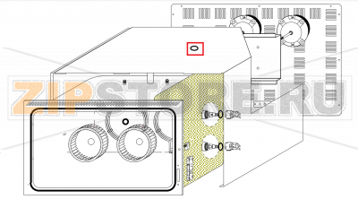 Chimney gasket - big Garbin 44 PX UMI   Chimney gasket - big Garbin 44 PX UMIЗапчасть на сборочном чертеже под номером: GUAG