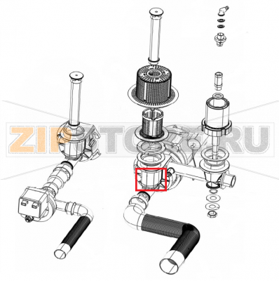 Pompa 0,17 kw 230/1/50 serie s Silanos S 021    Pompa 0,17 kw 230/1/50 serie s Silanos S 021Запчасть на сборочном чертеже под номером: 1Название запчасти на итальянском языке: Pompa 0,17 kw 230/1/50 serie s Silanos S 021