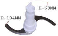 COUTEAU MIXER P.AXE 4MM