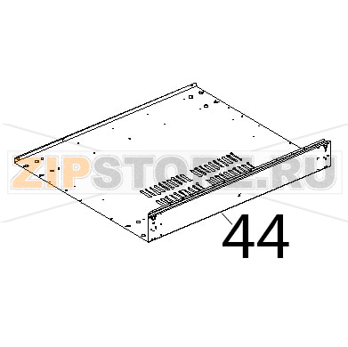 Fondo esterno Unox XBC 905 Fondo esterno Unox XBC 905Запчасть на деталировке под номером: 44