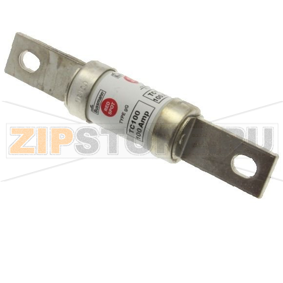 Предохранитель, 100 A, AC 660 В, DC 350 В, 80 кА, BS88/B1, 26x137 мм, gL/gG, BS Eaton 100AMP 660V 