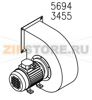 Ventilatore Asciugatura Serie Aristarco TR 1650               Ventilatore Asciugatura Serie Aristarco TR 1650Запчасть на сборочном чертеже под номером: 5694,3455Название запчасти Aristarco на итальянском языке: Ventilatore Asciugatura Serie Aristarco TR 1650