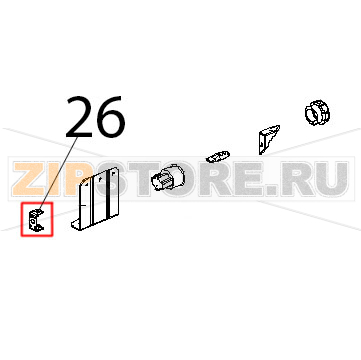 Sostegno bulbo standard &#039;02 Unox XF 183 Sostegno bulbo standard '02 Unox XF 183Запчасть на деталировке под номером: 26