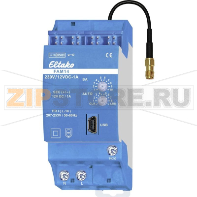 Модуль антенный 230 В/AC, синий, 1 шт Eltako FAM14 