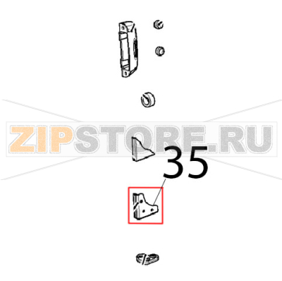Cerniera vetro int inox inf Unox XBC 615EG Cerniera vetro int inox inf Unox XBC 615EGЗапчасть на деталировке под номером: 35