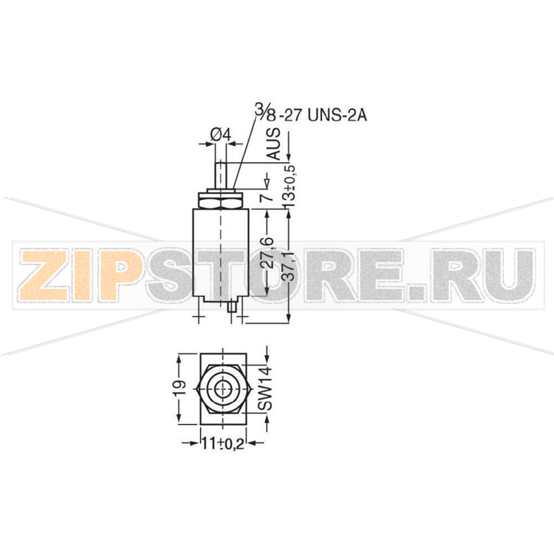 Выключатель защитный 240 В/AC, тепловой, 1 А, 1 шт ETA CE106P30-40-1A 