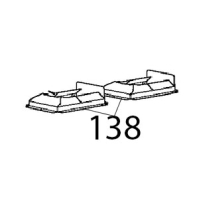Lamiera laterale canne IPX Unox XBC 615EG