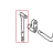 Rod, bowl lift KitchenAid 5KPM50