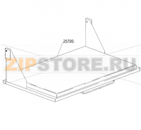 Door with steel handle DIHR LP3 S Plus