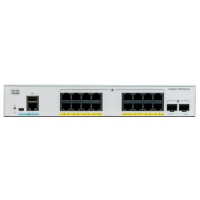 Коммутатор 16xGE (PoE+), 2xSFP Cisco C1000-16P-2G-L