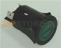 INTERRUTTORE BIPOLARE VERDE 16(6)A 250V