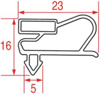 GUARNIZIONE AD INCASTRO 610x482 mm