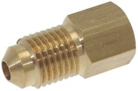 WELD COUPLING 1/4sae x ø 6 mm