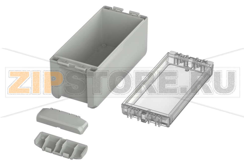 Корпус, 191x80x90 мм, поликарбонат UL 94 V0, прозрачная крышка Bopla B 180809 PC-V0-G 7035 