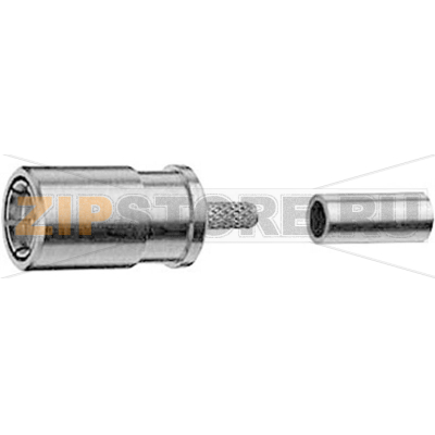 Разъем SMB, 50 Ом, 1 шт Telegärtner J01161A0701 
