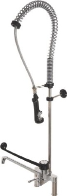 ОДНОРЫЧАЖНЫЙ СМЕСИТЕЛЬ НА ДВА ОТВЕРСТИЯ 