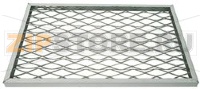 РЕШЕТКА ИЗ НЕРЖАВЕЮЩЕЙ СТАЛИ 500X320X20 ММ