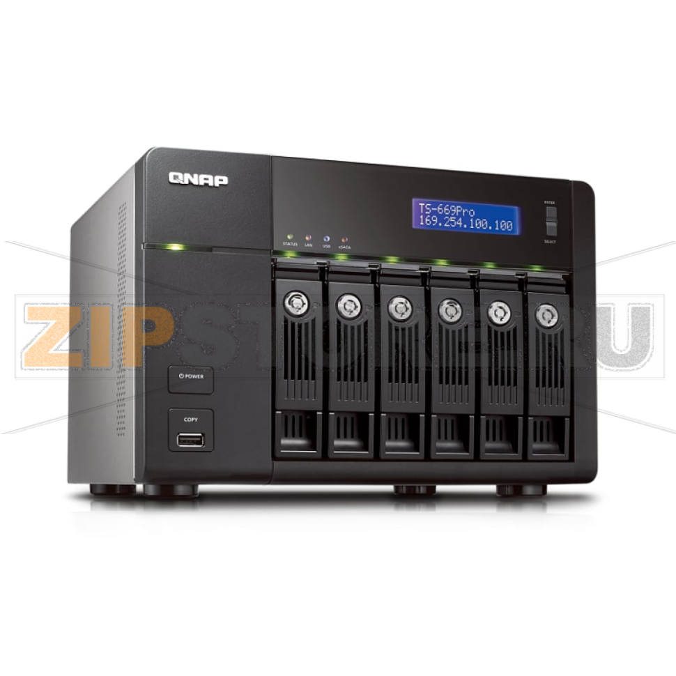 Накопитель сетевой QNAP TS-669-PRO 