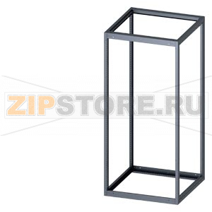 SIVACON, Supporting structure, for standard Empty enclosure, H: 2200 mm, W: 1000 mm, T: 1000 mm, zinc-plated Siemens 8MF1200-2GS30 