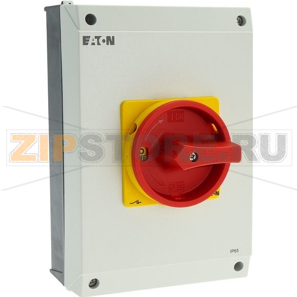 Выключатели главные, P3, 100 A, монтаж на поверхность, 3-полюсн Eaton P3-100/I5/SVB/HI11 