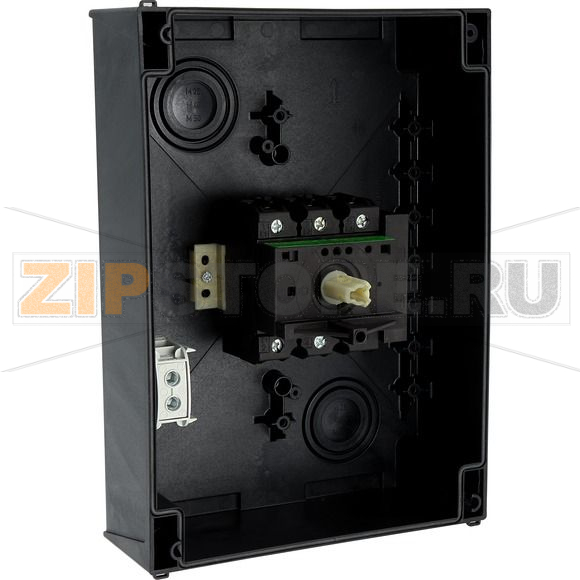 Выключатели главные, P3, 100 A, монтаж на поверхность, 3-полюсн Eaton P3-100/I5/SVB/HI11 