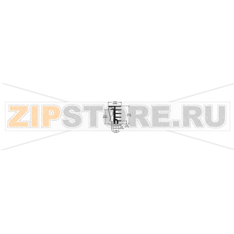 Радиатор 4.13 К/Вт, (ДxШxВ) 50x22x28.5 мм Aavid Thermalloy 0S533/50/N 