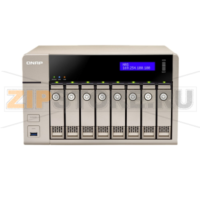 Накопитель сетевой QNAP TVS-863-PLUS 
