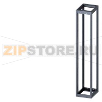 SIVACON, Supporting structure, for standard Empty enclosure, H: 2200 mm, W: 400 mm, T: 500 mm, zinc-plated Siemens 8MF1245-2GS30