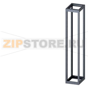 SIVACON, Supporting structure, for standard Empty enclosure, H: 2200 mm, W: 400 mm, T: 500 mm, zinc-plated Siemens 8MF1245-2GS30 