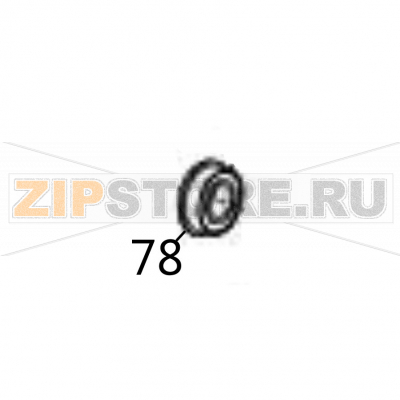 Ball bearing Sato DR308e Ball bearing Sato DR308eЗапчасть на деталировке под номером: 78Название запчасти на английском языке: Ball bearing Sato DR308e.